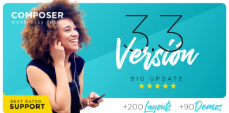 Theme WordPress Composer Responsive Multi Purpose de Haute Performance