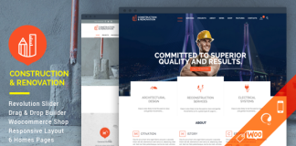Theme WordPress Construction
