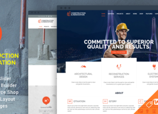 Theme WordPress Construction