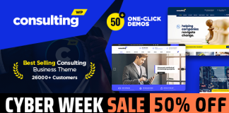 Theme WordPress Consulting Business Finance