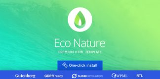 Theme WordPress Eco Nature Environnement Ecologie