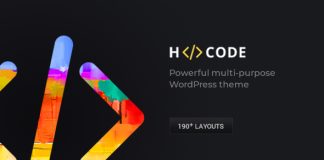 Theme WordPress H Code Responsive Polyvalent