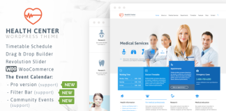 Theme WordPress Healthcare Medical