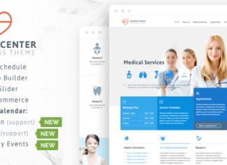 Theme WordPress Healthcare Medical