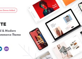 Theme WordPress Konte Minimal et Moderne pour WooCommerce