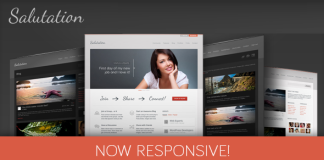 Theme WordPress Salutation Responsive