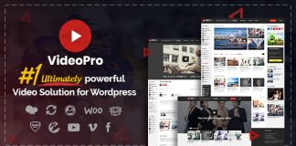 Theme WordPress VideoPro Video