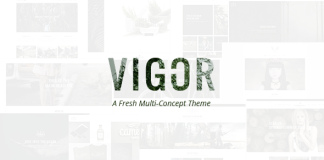 Theme WordPress Vigor Vintage