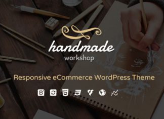 Theme WordPress WooCommerce Handmade Magasin fait main