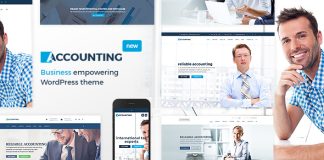 Theme WordPress de comptabilite Business Consulting et Finance