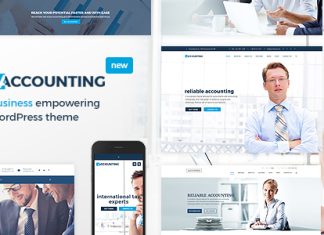 Theme WordPress de comptabilite Business Consulting et Finance