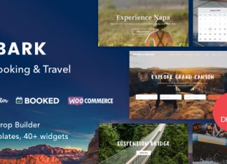 Theme WordPress de reservation de circuits touristiques et de voyages