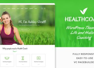 Theme WordPress pour Coach Sante et Entraineur Personnel