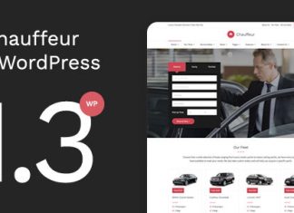 Theme WordPress pour chauffeur de limousine transport et location de