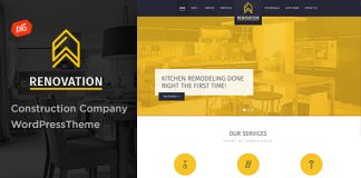 Theme de lentreprise de renovation et de construction