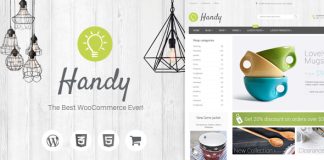 Theme de marche des articles faits a la main pour