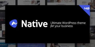 Theme natif elegant et polyvalent pour WordPress axe sur