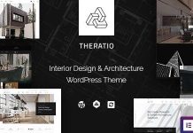Theratio Theme WordPress Elementor pour larchitecture et le design