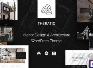 Theratio Theme WordPress Elementor pour larchitecture et le design