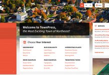 TownPress – Thème WordPress pour les municipalités et les gouvernements locaux de la ville TownPress Theme WordPress pour les municipalites et les gouvernements