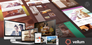 Vellum Theme WordPress reactif
