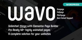 Wavo Theme de portfolio creatif et dagence