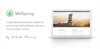Wellspring Theme de sante de mode de vie et
