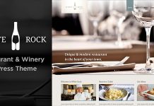 White Rock – Thème de Restaurant & Vignoble White Rock Theme de Restaurant Vignoble