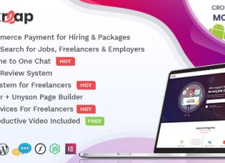 Workreap Theme WordPress de Marketplace et Repertoire de Freelance
