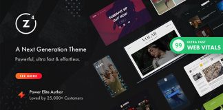 Zeen Theme WordPress pour magazine dactualites blog et journal