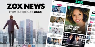 Zox News Theme professionnel WordPress pour les actualites et