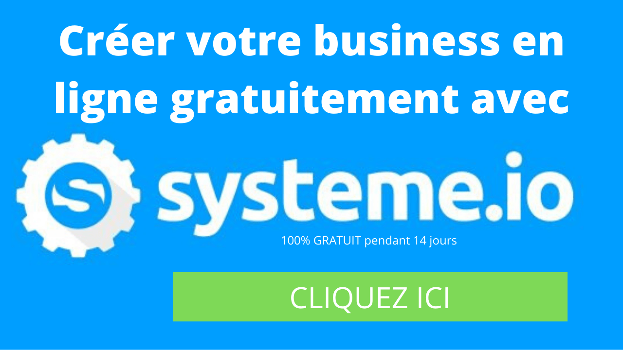 Systeme.io - Essai Gratuit 30 Jours