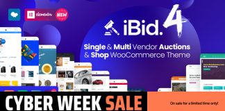 iBid Theme WooCommerce dencheres multi vendeurs