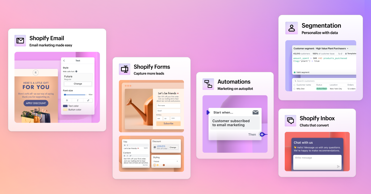 Shopify Sign Up Now