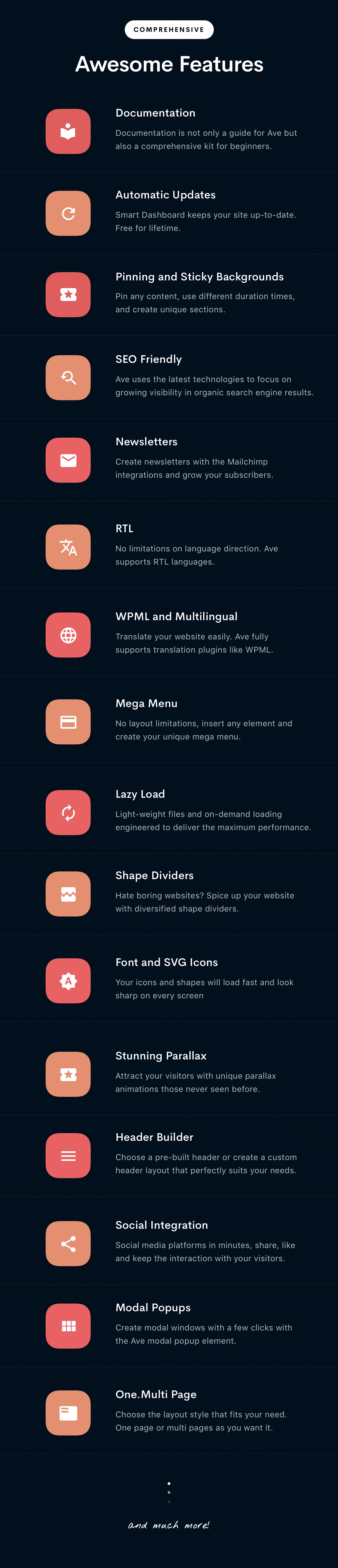 Ave - Responsive Multi-Purpose WordPress Theme - 32