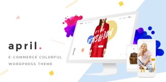 AVRIL Theme WordPress WooCommerce pour la mode