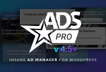 Ads Pro Plugin Gestionnaire de publicite WordPress polyvalent