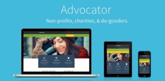 Advocator Theme WordPress reactif pour les organisations a but non