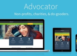 Advocator: Thème WordPress réactif pour les organisations à but non lucratif et les œuvres de bienfaisance Advocator Theme WordPress reactif pour les organisations a but non