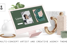 Amedeo – Thème pour artiste multi-concept et agence créative Amedeo Theme pour artiste multi concept et agence creative