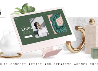 Amedeo Theme pour artiste multi concept et agence creative