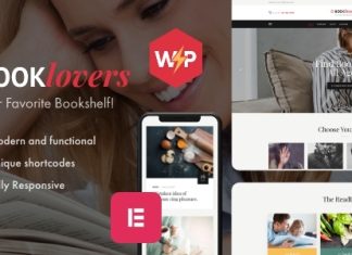 Amoureux des livres Theme WordPress de maison dedition et