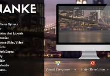 Ananke – Thème WordPress One Page Parallax Ananke Theme WordPress One Page Parallax