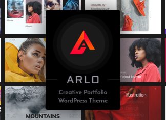 Arlo Theme WordPress Portfolio