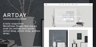 Artday Boutique de createurs dart WordPress