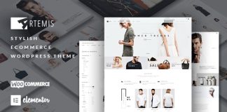 Artemis Theme WordPress WooCommerce polyvalent