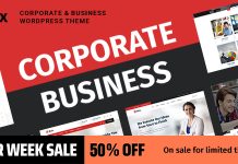 Bizix Theme WordPress Corporate et Business