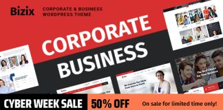 Bizix Theme WordPress Corporate et Business