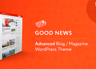 Bonne nouvelle Theme WordPress pour blog et magazine