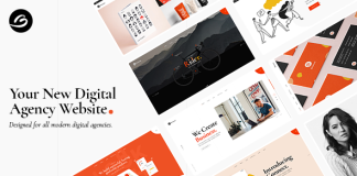 Borgholm theme pour agence de marketing